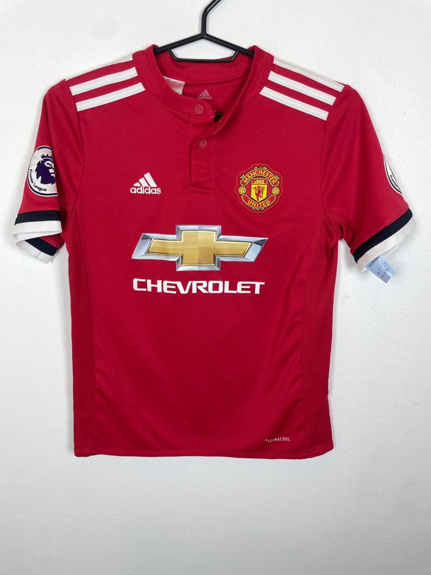Adidas Manchester United Home 17/18 Alexis 7 Kids 8/10 - TheFootballIdiots