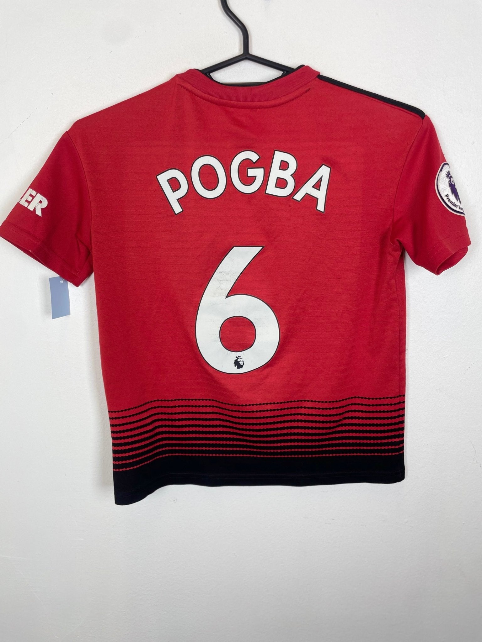 Adidas Manchester United Home 18/19 Pogba 6 Kids - TheFootballIdiots