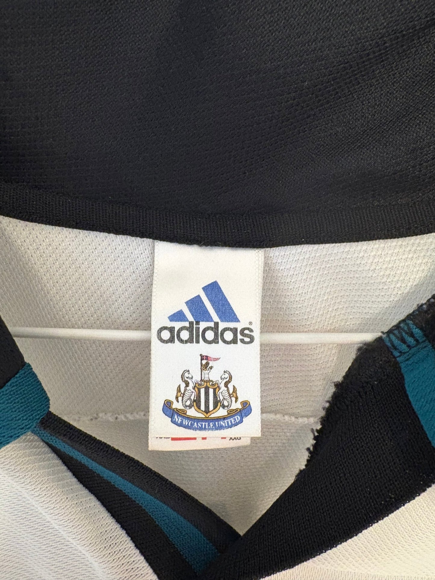Adidas Newcastle Away 99/00 Shearer 9 - 7/10 - TheFootballIdiots