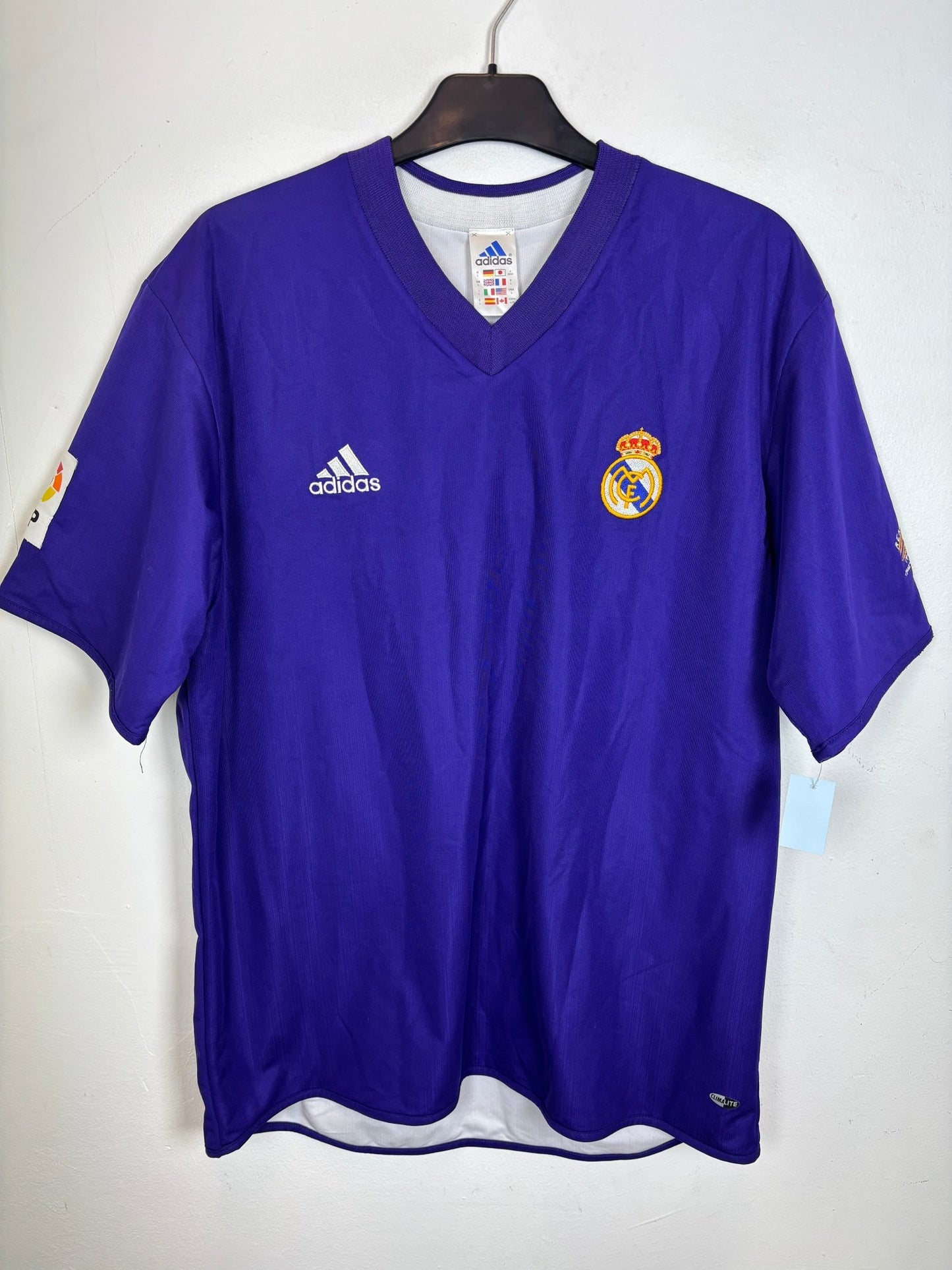 Adidas Real Madrid Third 02/03 Reversible R.Carlos 3 - 9/10 - TheFootballIdiots