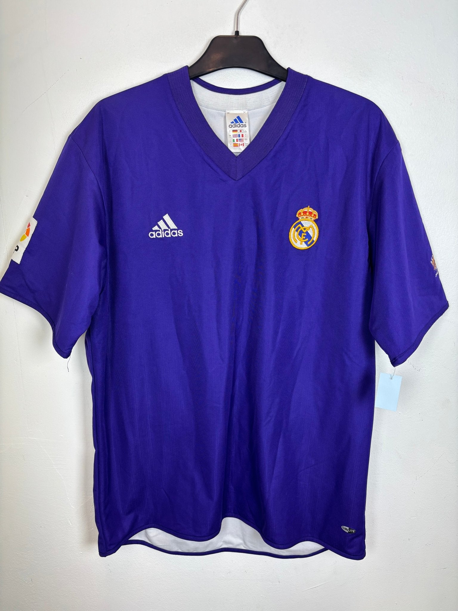 Adidas Real Madrid Third 02/03 Reversible R.Carlos 3 - 9/10 - TheFootballIdiots