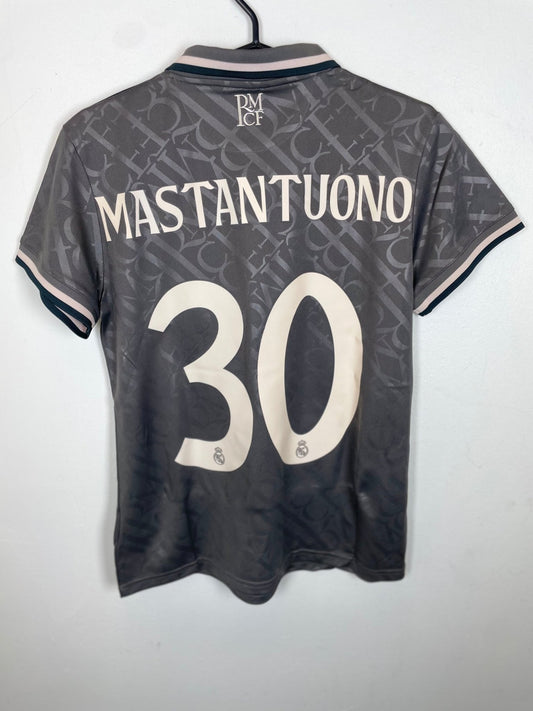 Adidas Real Madrid Third 24/25 Mastantuono 30 Ladies - 10/10 - TheFootballIdiots