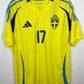 Adidas Sweden Home 24/25 Gyokeres 17 - 10/10 - TheFootballIdiots
