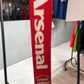 Arsenal  scarf showing team colors and design details - supporter accessory merchandise