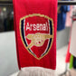 Arsenal supporter scarf showing team colors and national branding - supporter accessory