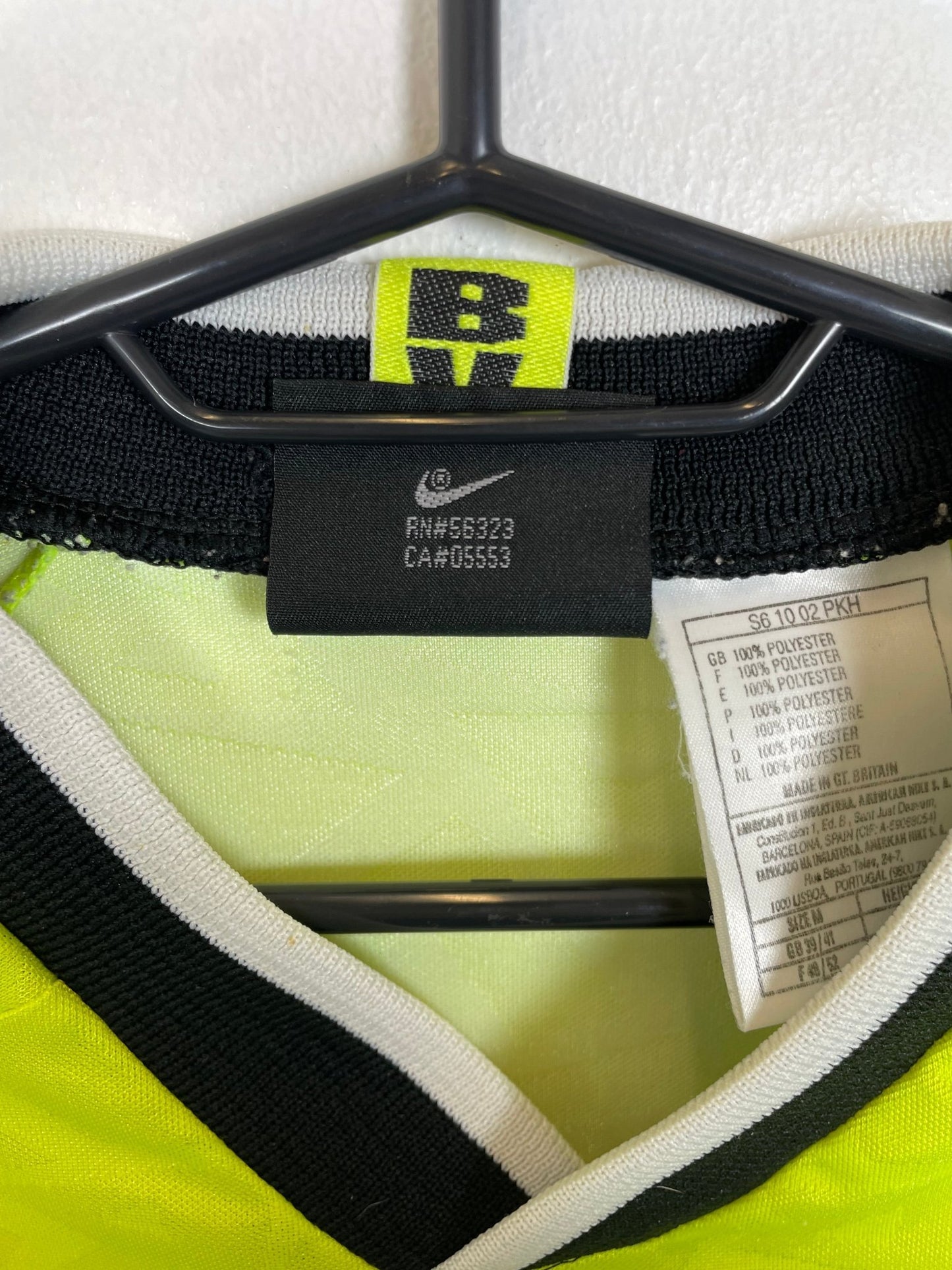 Borussia Dortmund Home 95/96 Kohler 5 - TheFootballIdiots