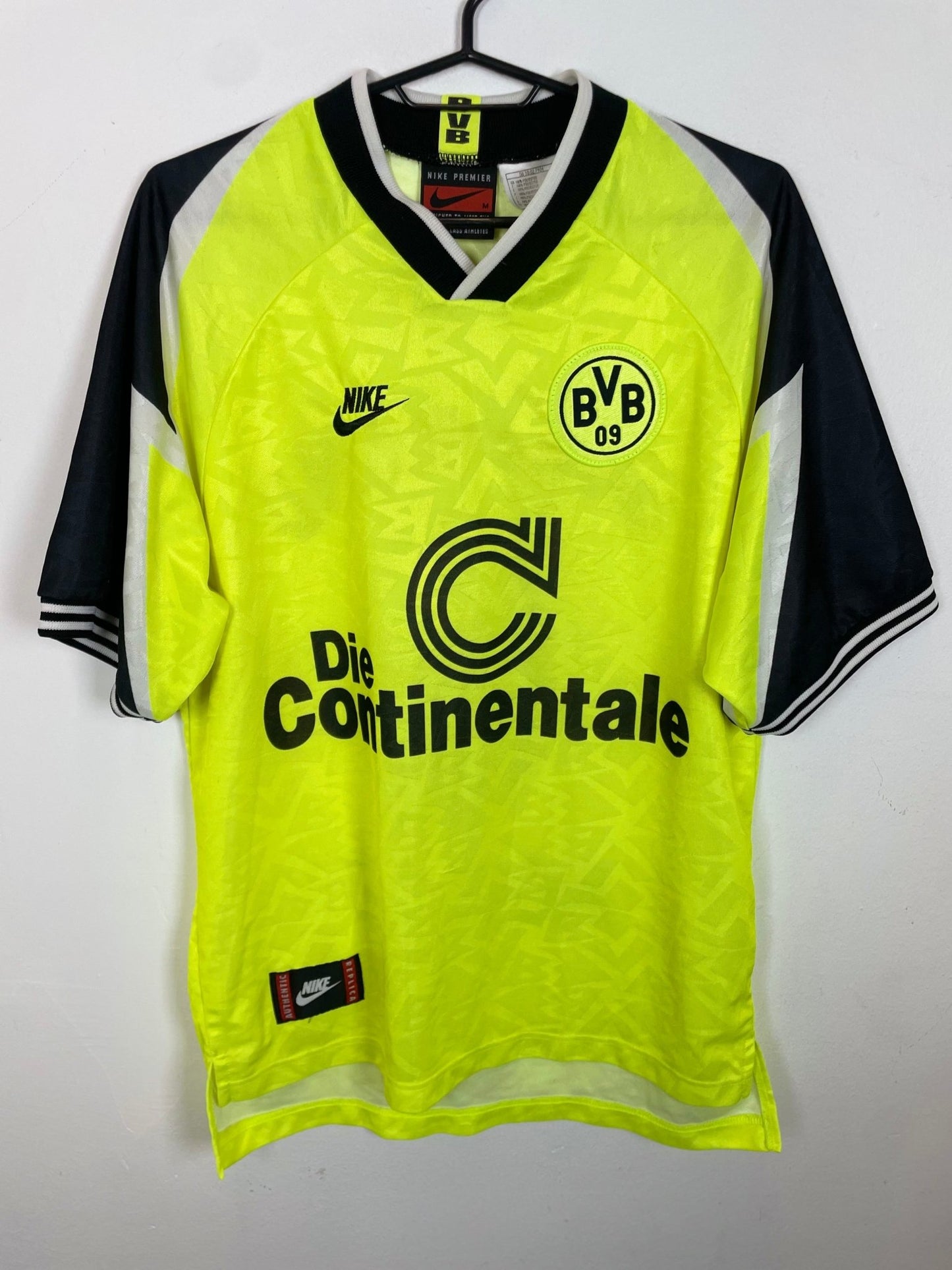 Borussia Dortmund Home 95/96 Kohler 5 - TheFootballIdiots