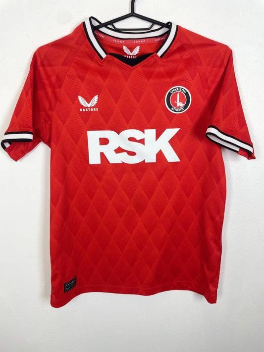 Castore Charlton Athletic Home 22/23 Kids - 9/10 - TheFootballIdiots