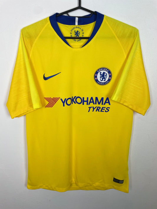 Nike Chelsea 2018/19 away football shirt in white with the Higuain 9 nameset, adult size M, genuine original football shirt