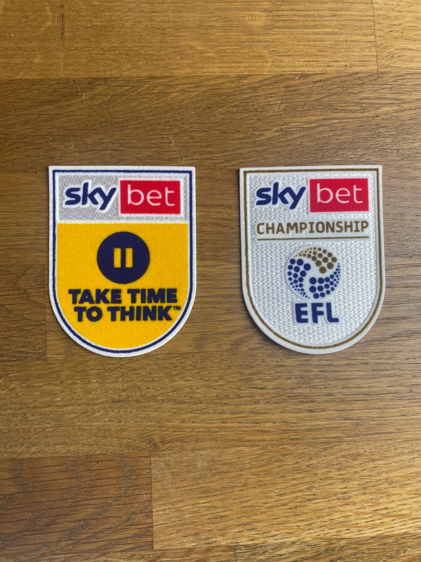 EFL Championship 22/23 Patches - set of 2 - TheFootballIdiots