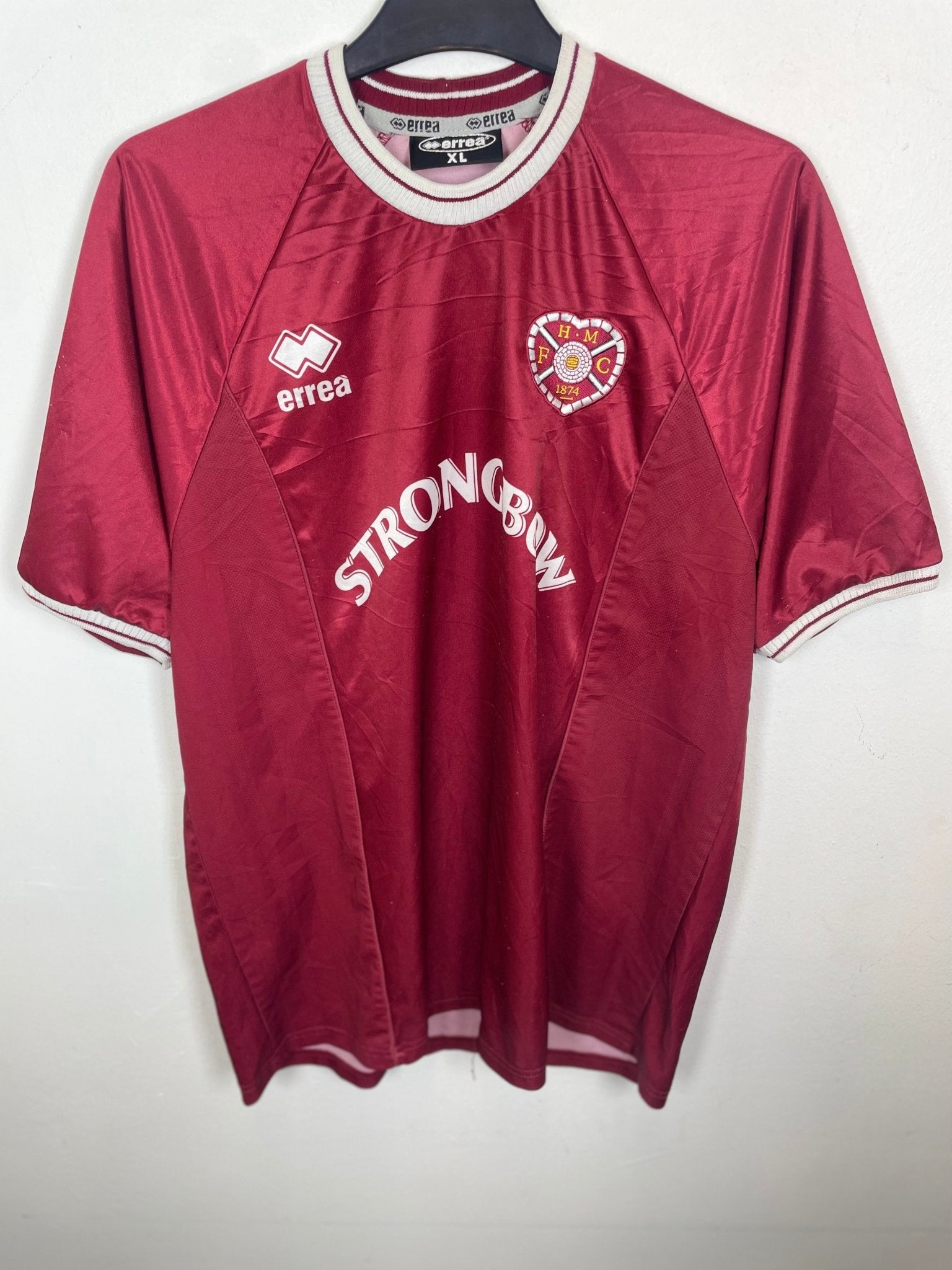 Errea Heart of Midlothian Home 00/01 - 7/10 - TheFootballIdiots