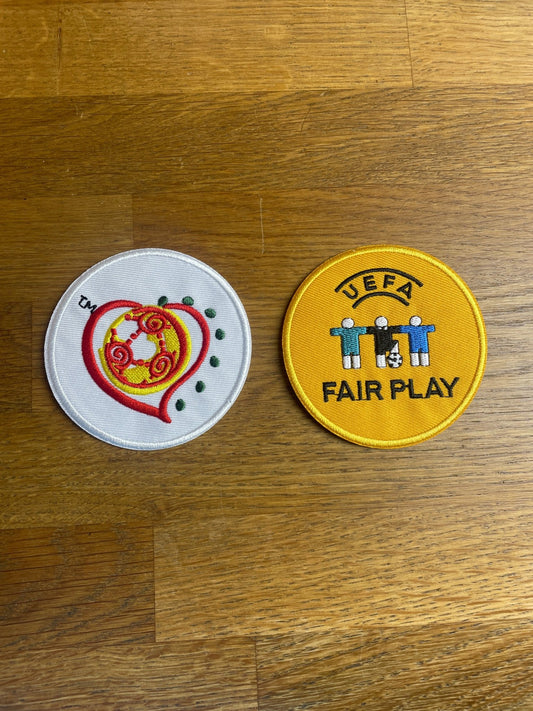 Euro 2004 Patches - set of 2 - TheFootballIdiots