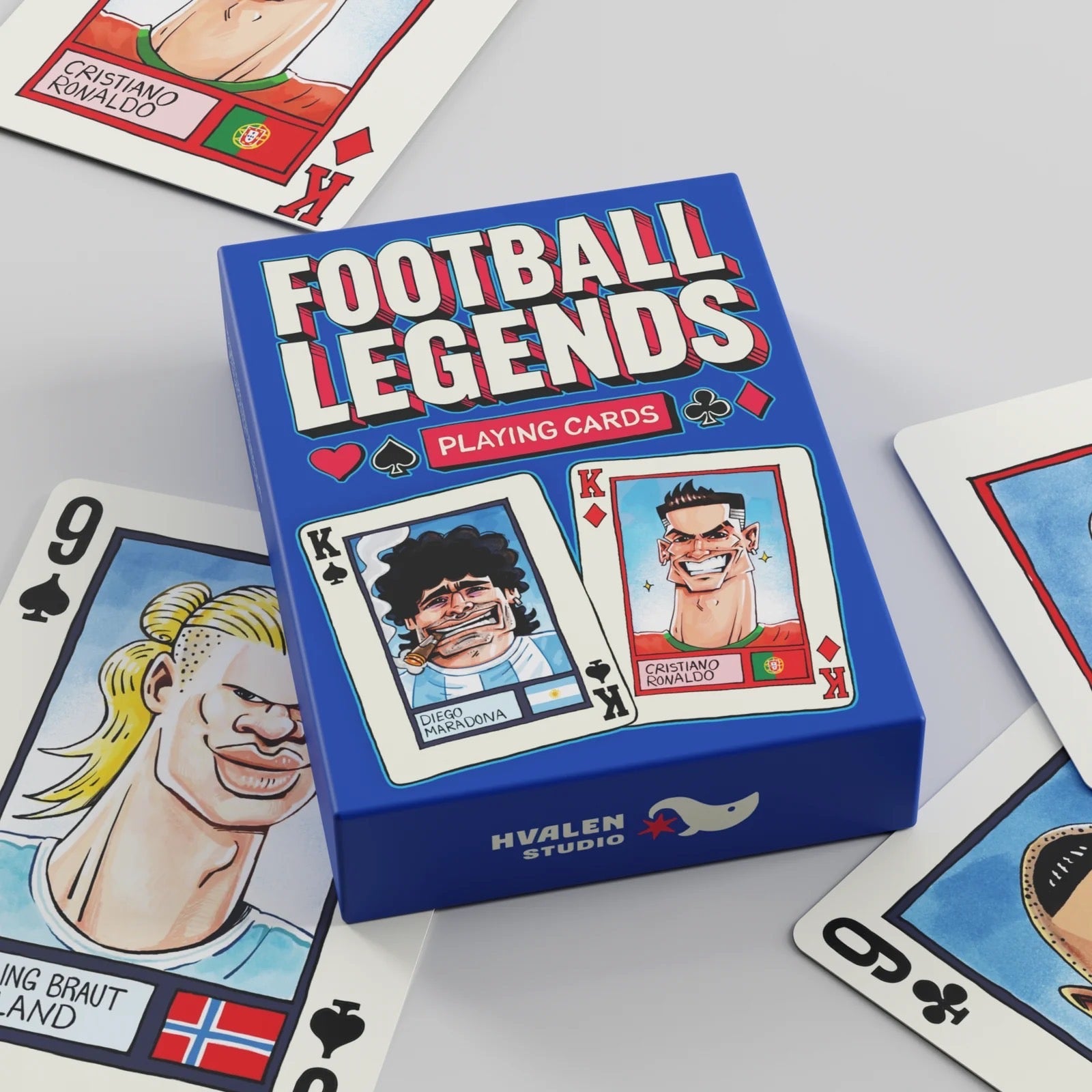 Football Legends - Playing Cards - TheFootballIdiots