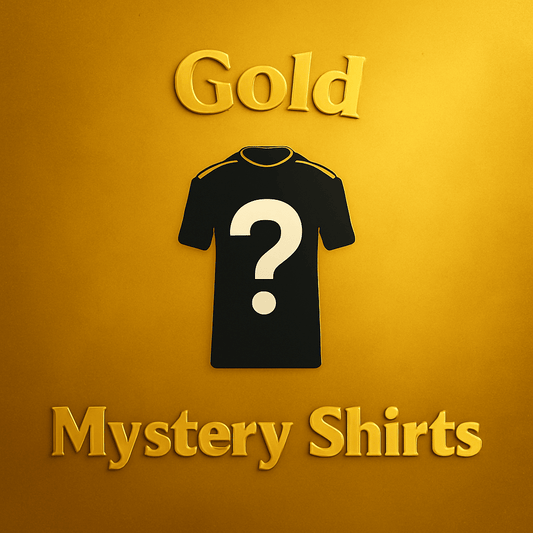 Gold Mystery Shirt - TheFootballIdiots | Collector's special