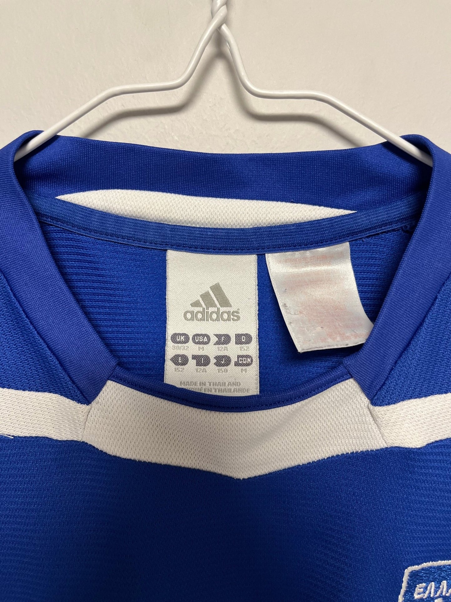 Greece Home 2004 kids - TheFootballIdiots