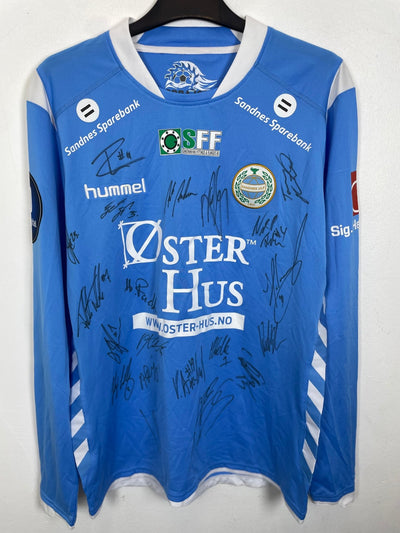 Hummel Sandnes Ulf Home 2013 Squad Signed LS