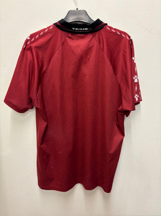 Front view of the retro Torino 96/97 home shirt showing the club crest and Kelme branding, shown in full front detail