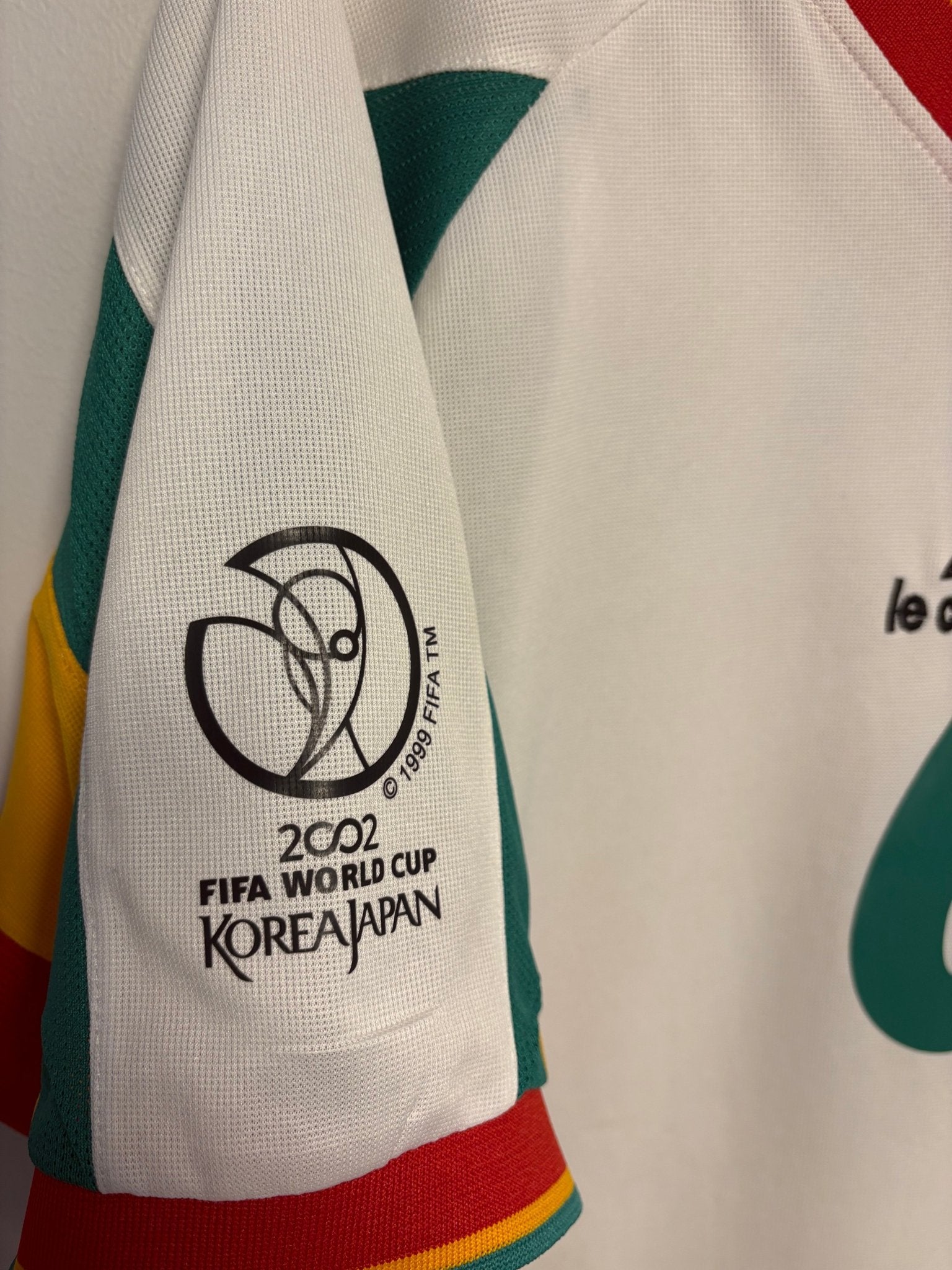 Le Coq Sportif Senegal Away 2002 Cisse 6 - 7/10 - TheFootballIdiots
