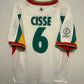 Le Coq Sportif Senegal Away 2002 Cisse 6 - 7/10 - TheFootballIdiots