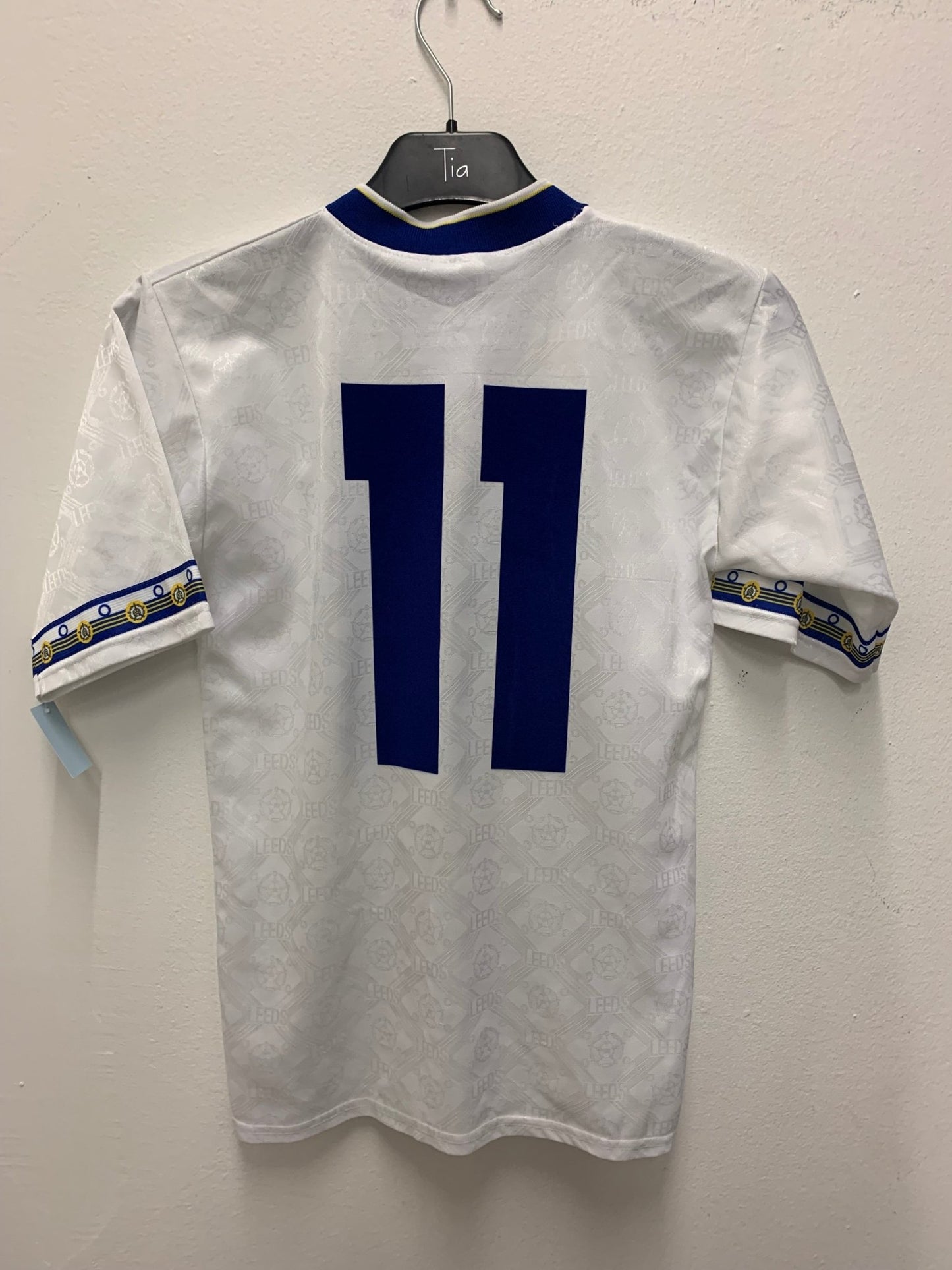 Leeds United Home 92/93 Speed 11 kids - TheFootballIdiots