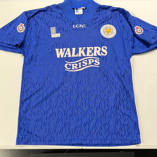 Leicester City Home 92/94 FL Patches - TheFootballIdiots