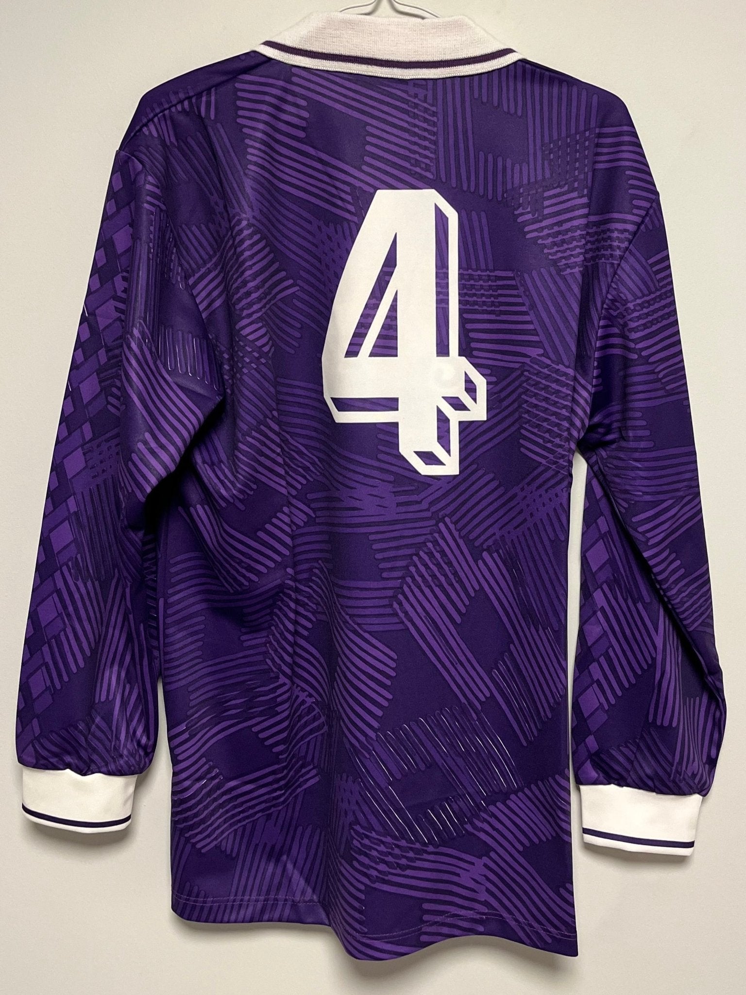 Lotto Fiorentina Home 1991/92 Dunga 4 Long Sleeve - TheFootballIdiots
