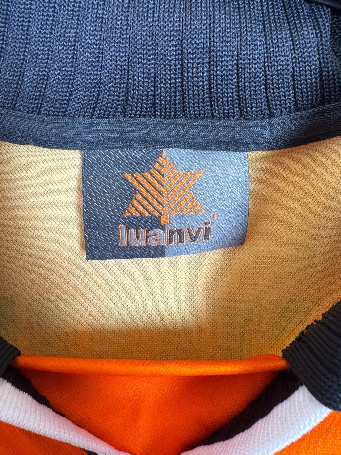 Luanvi Valencia Away 99/00 Mendieta 6 - 8/10 - TheFootballIdiots