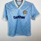 Manchester City Home 87/89 Kids - TheFootballIdiots