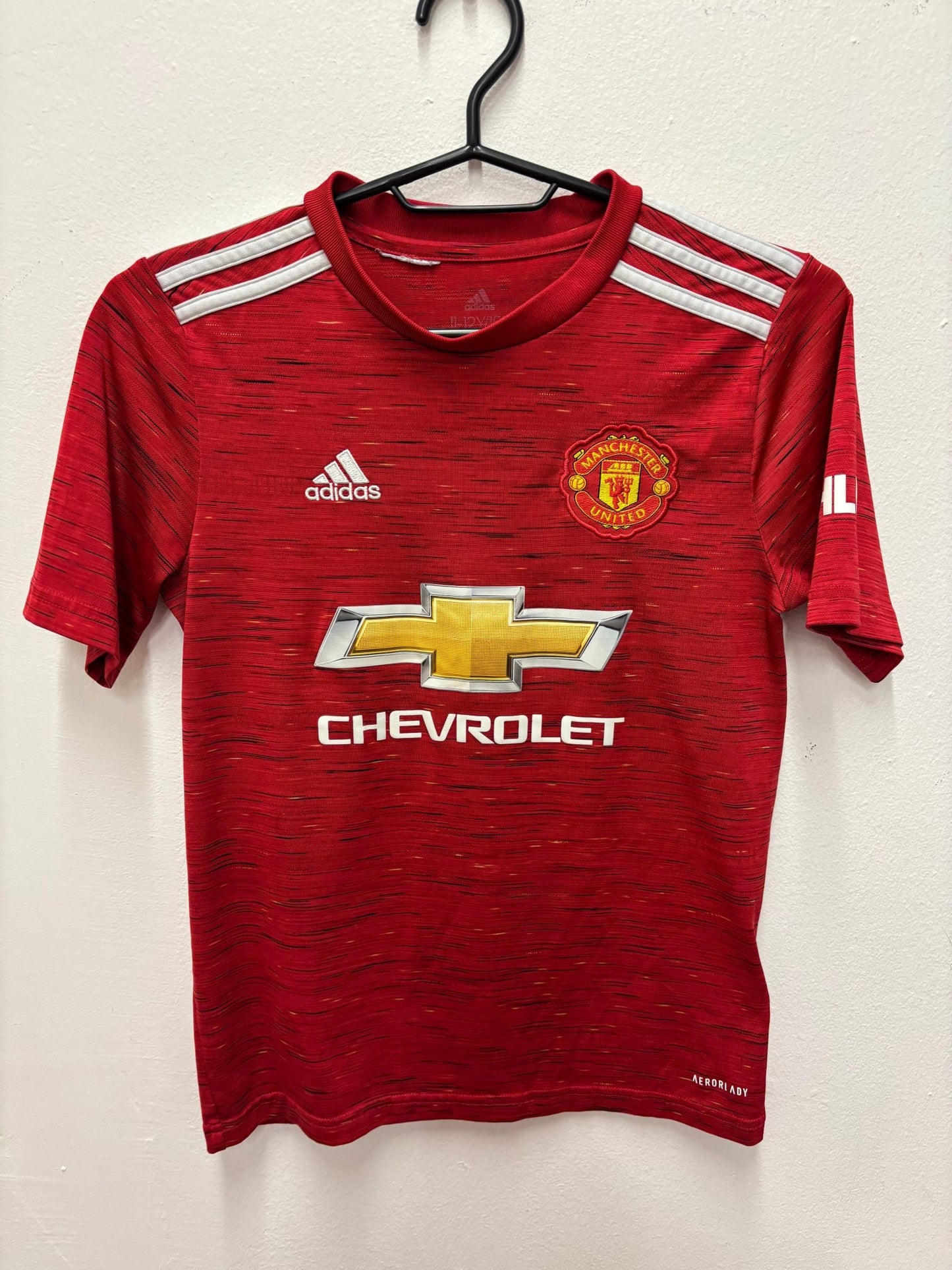 Manchester United Home 20/21 Cavani 7 Kids - 9/10 - TheFootballIdiots