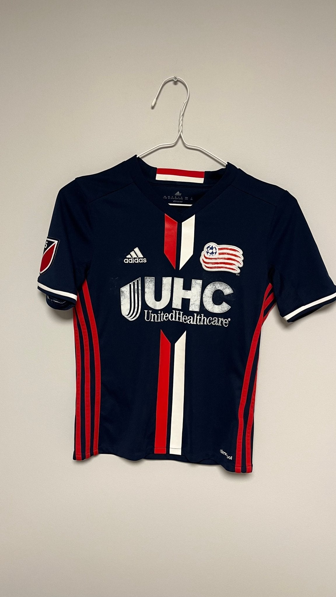 New England Revolution Home 2016 kids - TheFootballIdiots