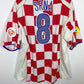 Nike Croatia Home Shirt 2004 Srna 8 - 8/10 - TheFootballIdiots