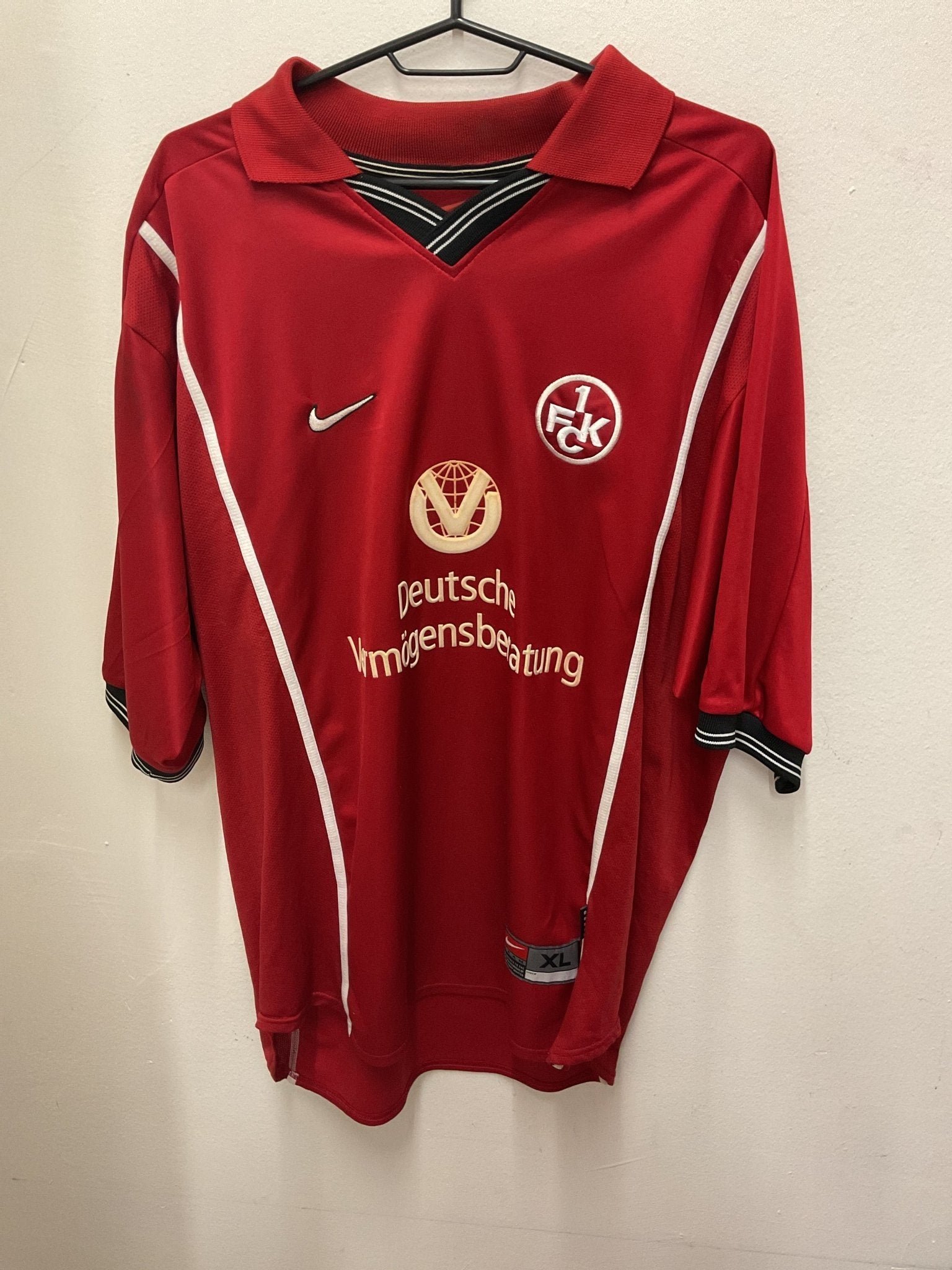 Nike Kaiserslautern Home 99/00 Djorkaeff 14 - 8/10 - TheFootballIdiots