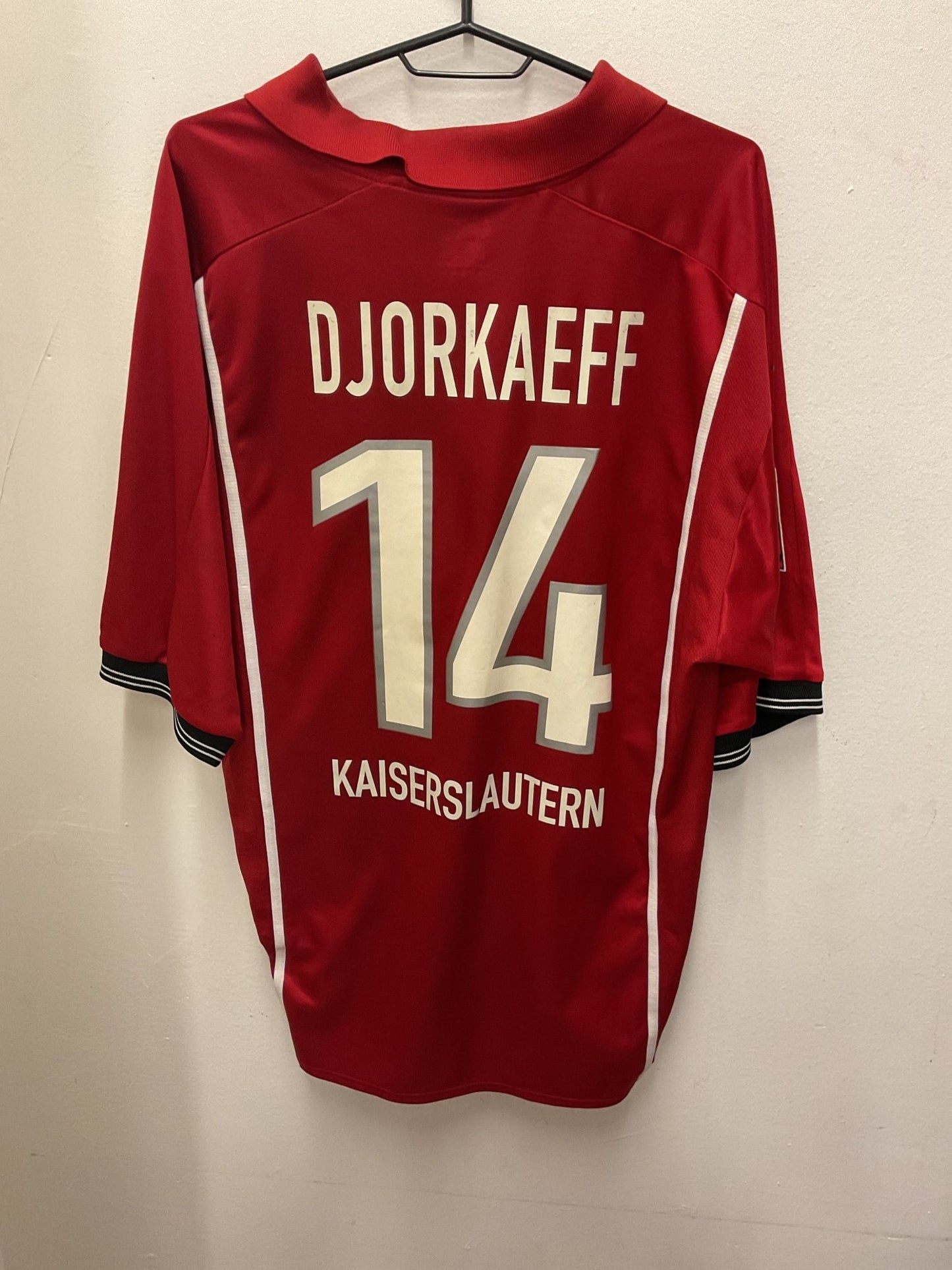 Nike Kaiserslautern Home 99/00 Djorkaeff 14 - 8/10 - TheFootballIdiots