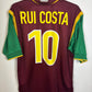 Nike Portugal Home 1998 Rui Costa 10 - 9/10 - TheFootballIdiots