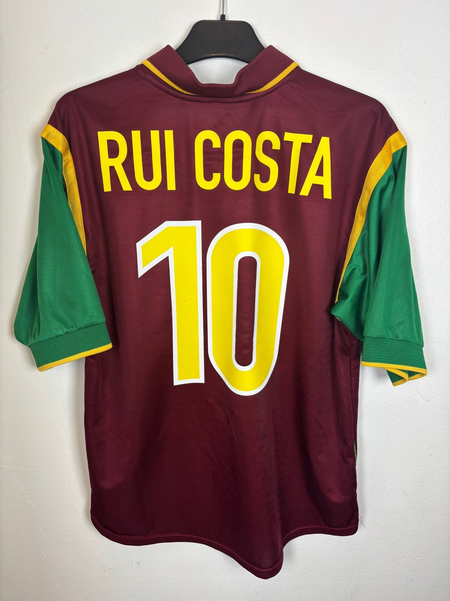 Nike Portugal Home 1998 Rui Costa 10 - 9/10 - TheFootballIdiots