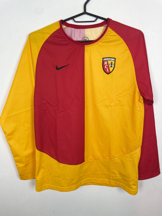 Nike RC Lens Home 03/04 LS Kids - 9/10 - TheFootballIdiots