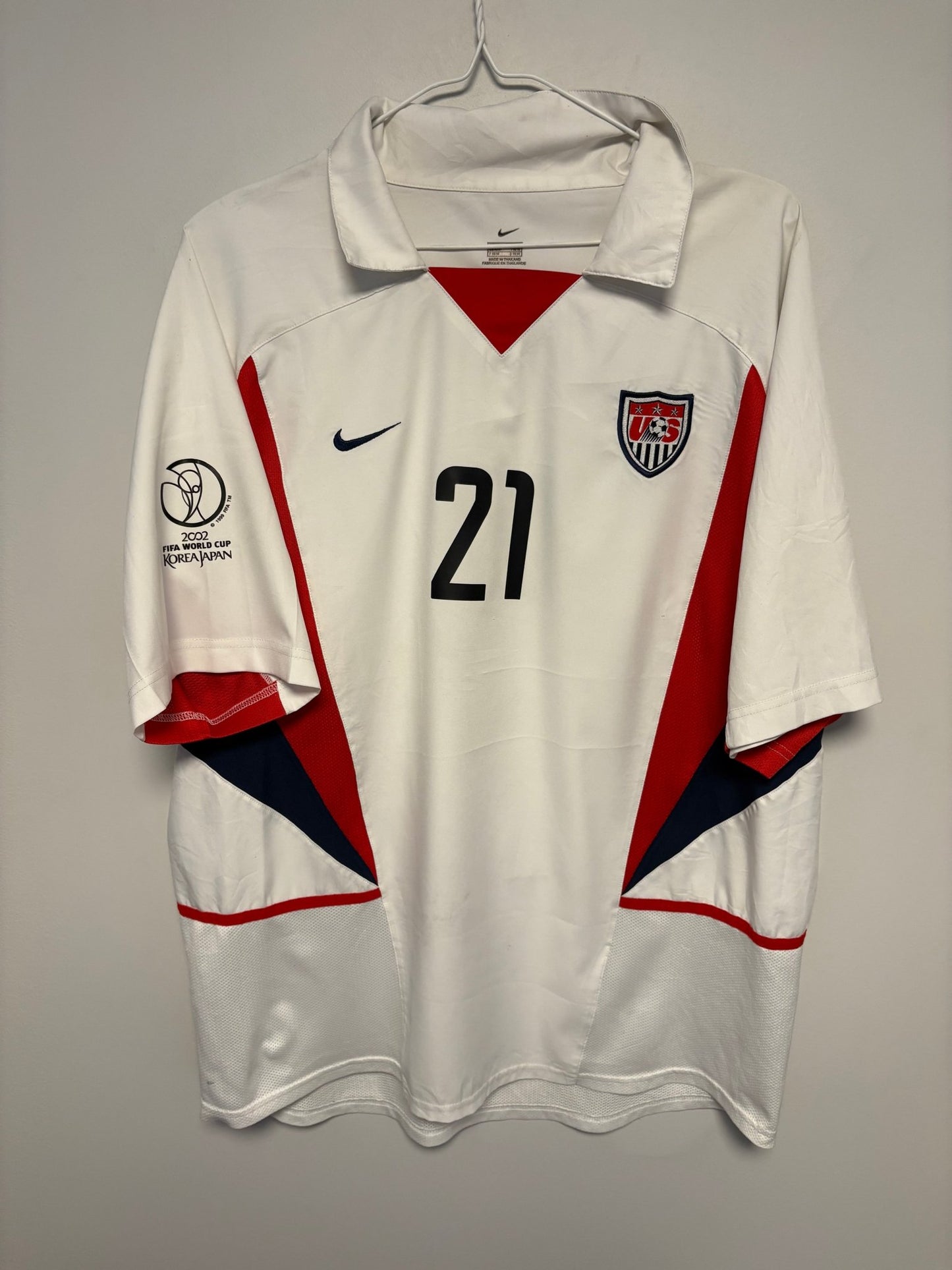 Nike USA Home 2002 Donovan 21 - 7/10 - TheFootballIdiots