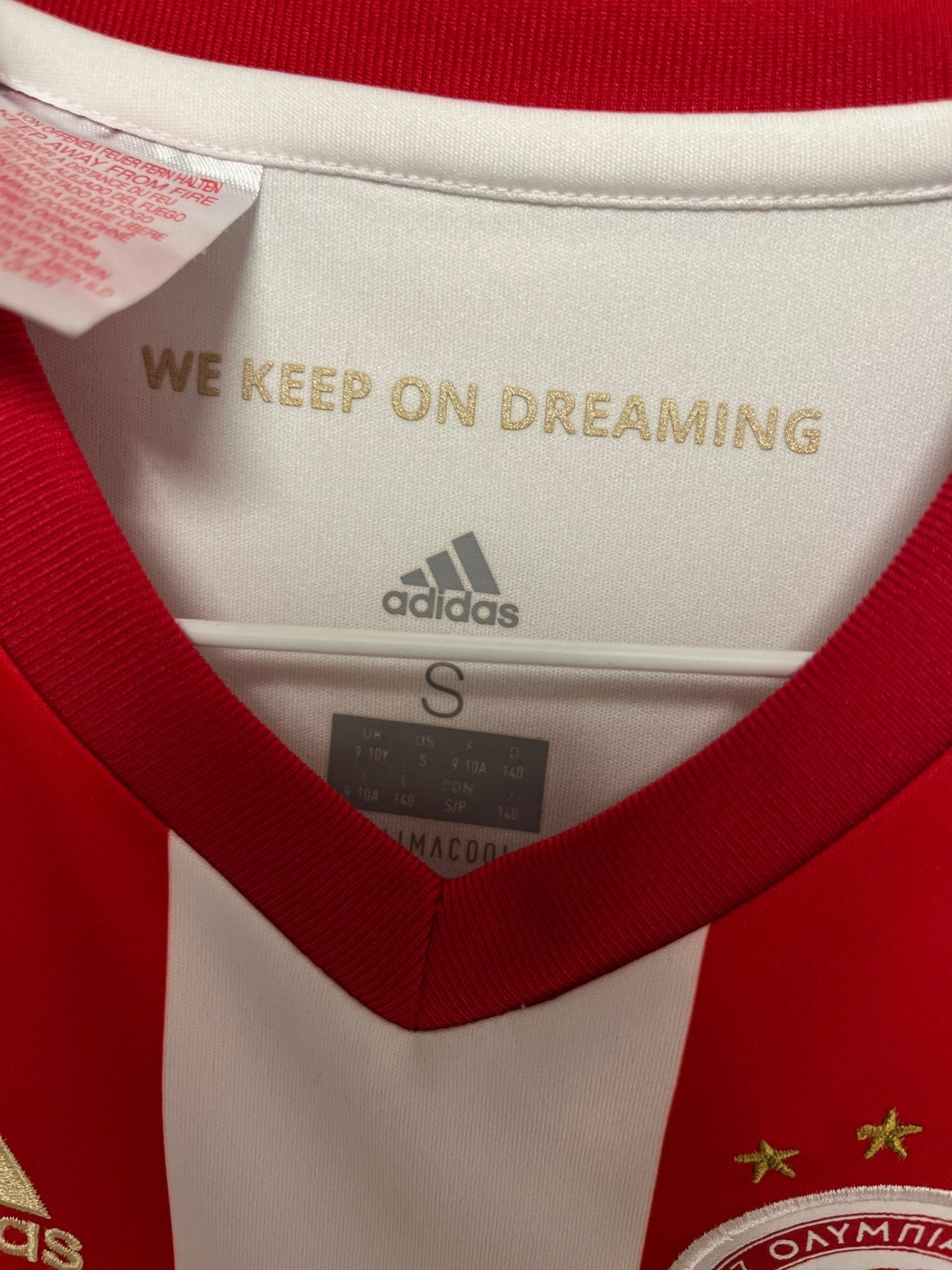 Olympiakos Home 17/18 kids - TheFootballIdiots
