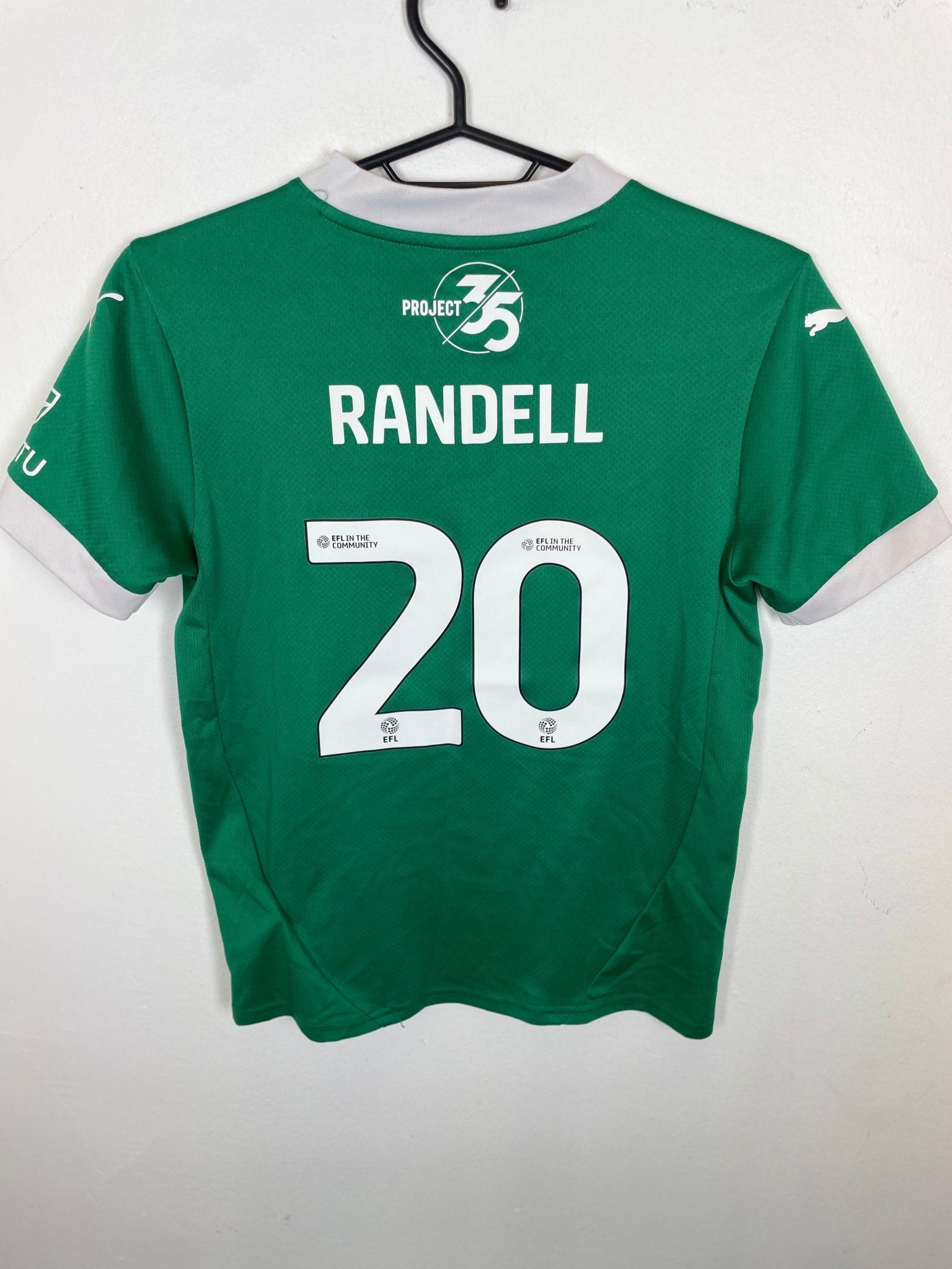 Plymouth Argyle 24/25 Randell 20 Kids - 9/10 - TheFootballIdiots