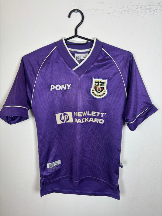 Vintage Pony Tottenham Hotspur 1998/99 away football shirt in kids sizing with the club crest, hand graded in Norway
