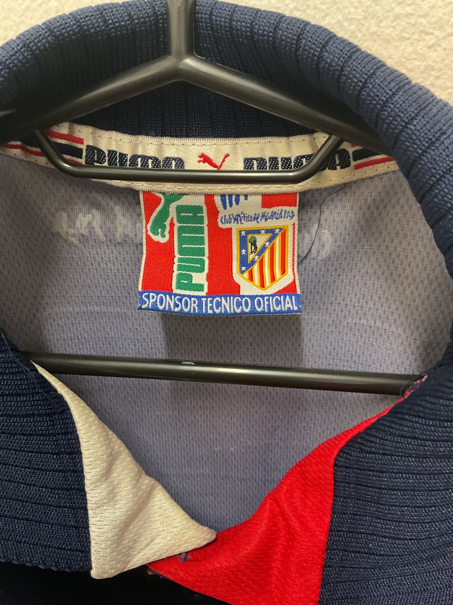 Puma Atletico Madrid Away 97/98 Vieri 9 - 8/10 - TheFootballIdiots