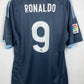 Real Madrid away shirt 2009/10 season with Ronaldo number 9 nameset on the back