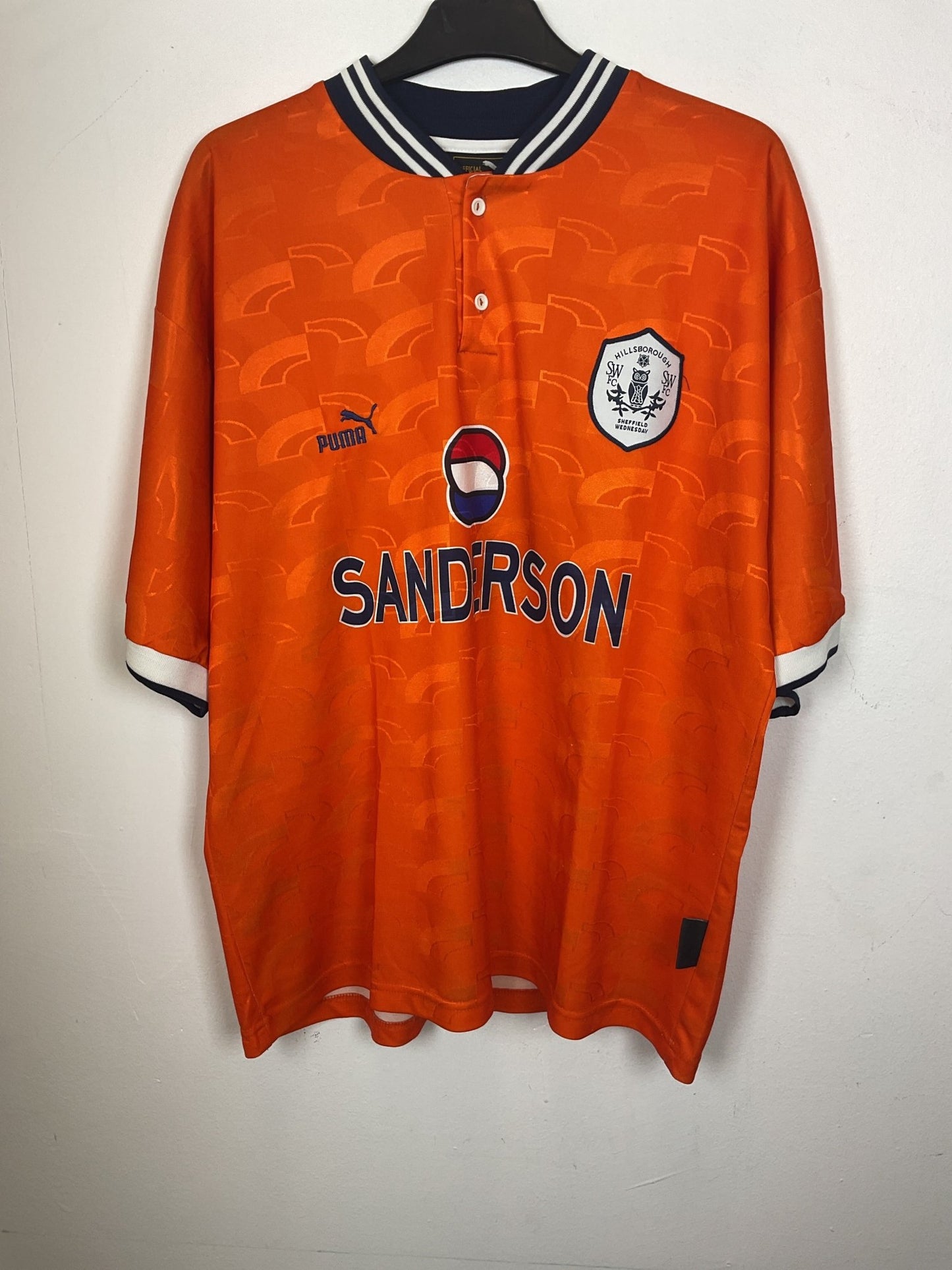 Sheffield Wednesday Away 96/98 Di Canio 10 - 8/10 - TheFootballIdiots