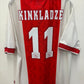 Umbro Ajax Home 98/99 Kinkladze 11 - 8/10 - TheFootballIdiots