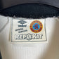 Back of the vintage Aston Villa 1990-93 Umbro away football shirt without nameset, photographed against a plain background