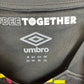 Back of the Umbro Brentford 2022/23 third shirt with the Ivan Toney number 17 print, photographed against a plain background