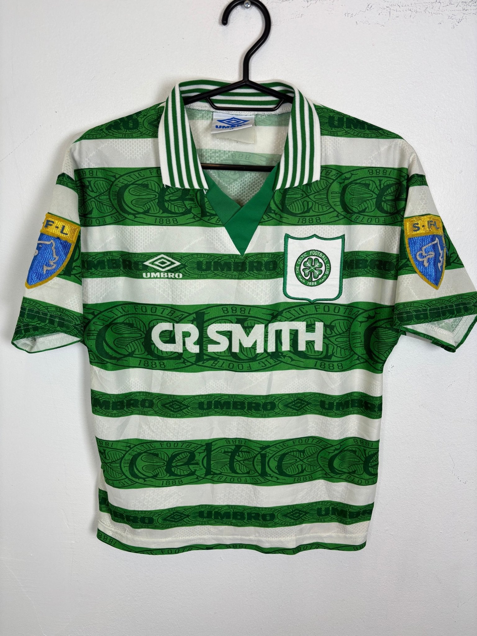 Umbro Celtic Home 95/97 Kids - 7/10 - TheFootballIdiots