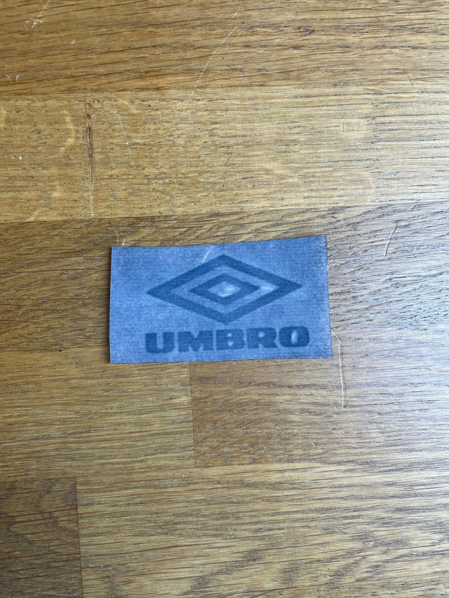 Umbro Nameset Logo 90s - TheFootballIdiots