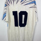 Front view of the retro Napoli 91/93 away shirt showing the badge and Umbro branding, photographed at our Stavanger store