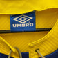 Umbro Parma Away 93/95 Asprilla 11 - 9/10 - TheFootballIdiots